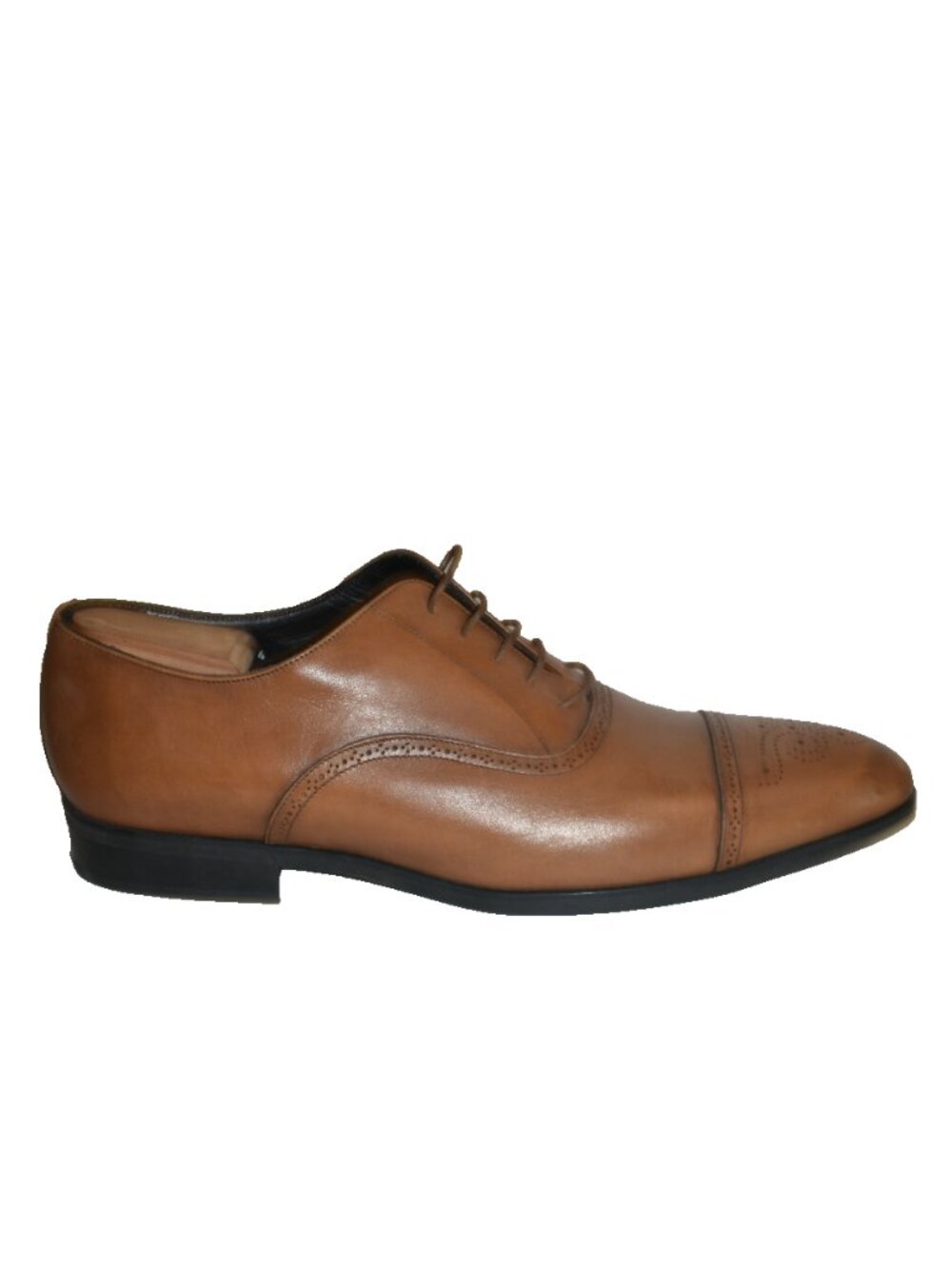 New! To Boot New York Mens Sz 14 Mezzo Leather Brogue Cap Toe Oxford Brown DD35